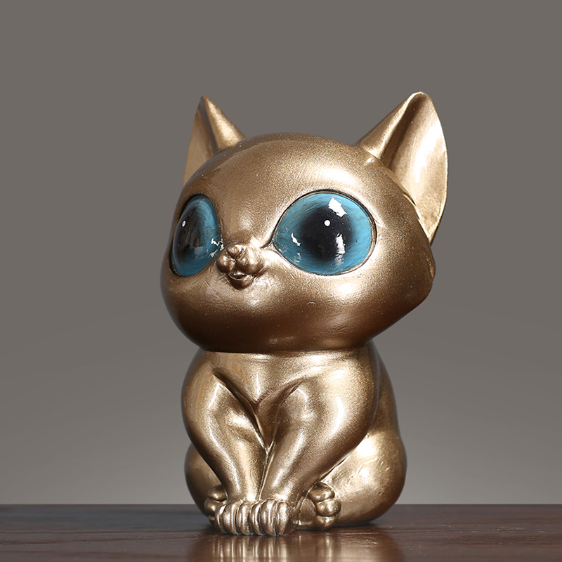 Original small cat pendulum-like room Nordic Decorative Craft Gifts Swing Accessories Living-room Bookcase Designer Furnishing Light Extravagant Artworks