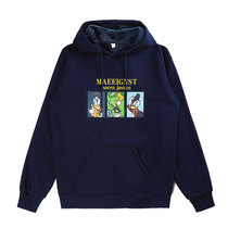 2022 spring and autumn in addition of cashmere hoodie mens sweatshirt chubby chubby size plus fattening overweight fattening coat of fats