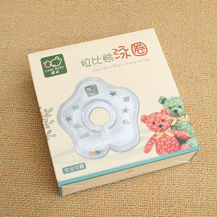 Blonde Rabbi LOEFZ21101 Baby swimming ring Baby swimming safety double airbag collar Neck ring