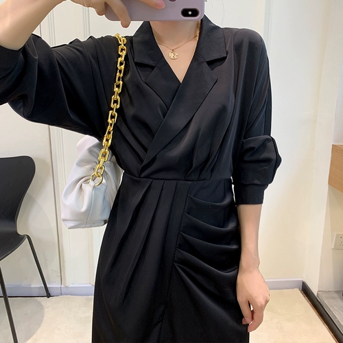 幼瓷 Комплект, осеннее ретро платье, рубашка