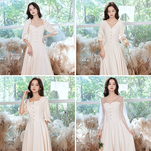 Платье подружки невесты, лонгслив, вечернее платье, коллекция 2023