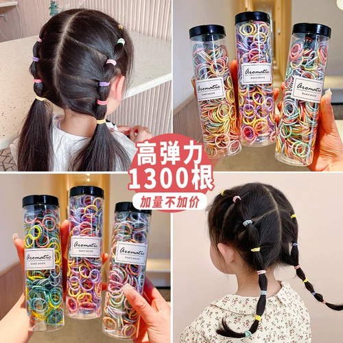 Детская безвредная маленькая эластичная резинка, не повреждает волосы
