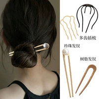 Заколка для волос, комплект, 4 шт