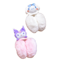 Childrens earmuffs girls winter warm folding earmuffs little girls windproof ear protection earbags cute girls earmuffs