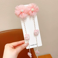 Розовый, в цветочек, 1 пары