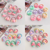 Комплект в форме цветка с бантиком