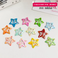 15#wave dot pentagon 12 штук (случайный цвет)