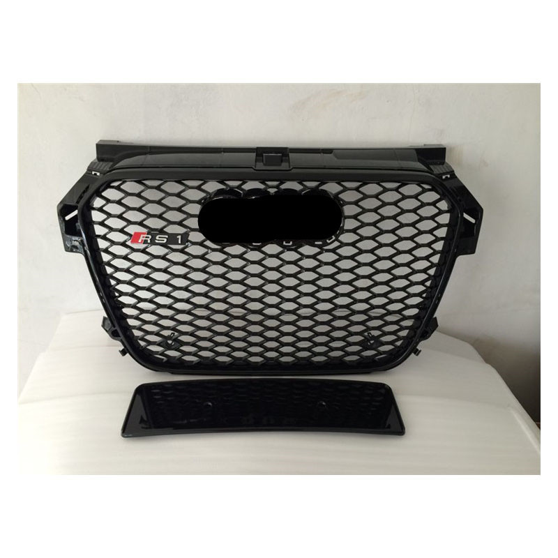 Suitable for Audi A1 Modified to Rs1 Grille, 1112131415 Models, Old A1 Rs1 Honeycomb Grille, S1 Horizontal Bar Front Face