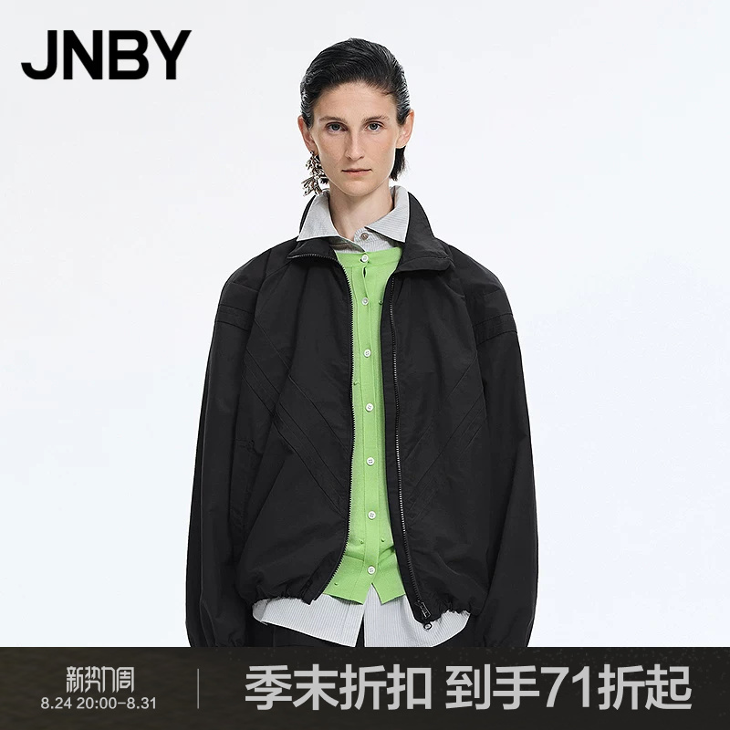 [Same Style as in Shopping Malls] Jnby/Jiangnan Cloth 26 Spring New Product Jacket Coat Loose Stand Collar 5Q2615590