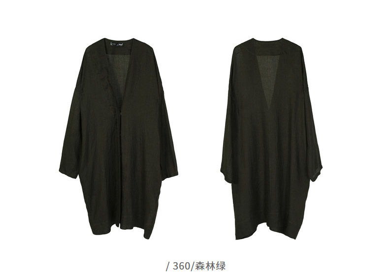 Trench pour femme JNBY     en Chanvre - Ref 3226374 Image 28