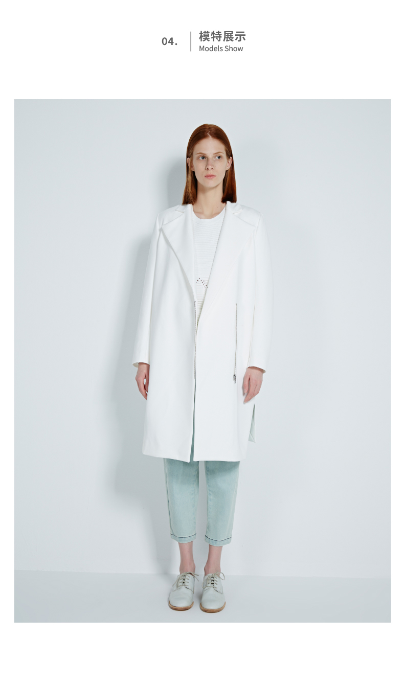 Trench pour femme JNBY     en Nylon - Ref 3226769 Image 10