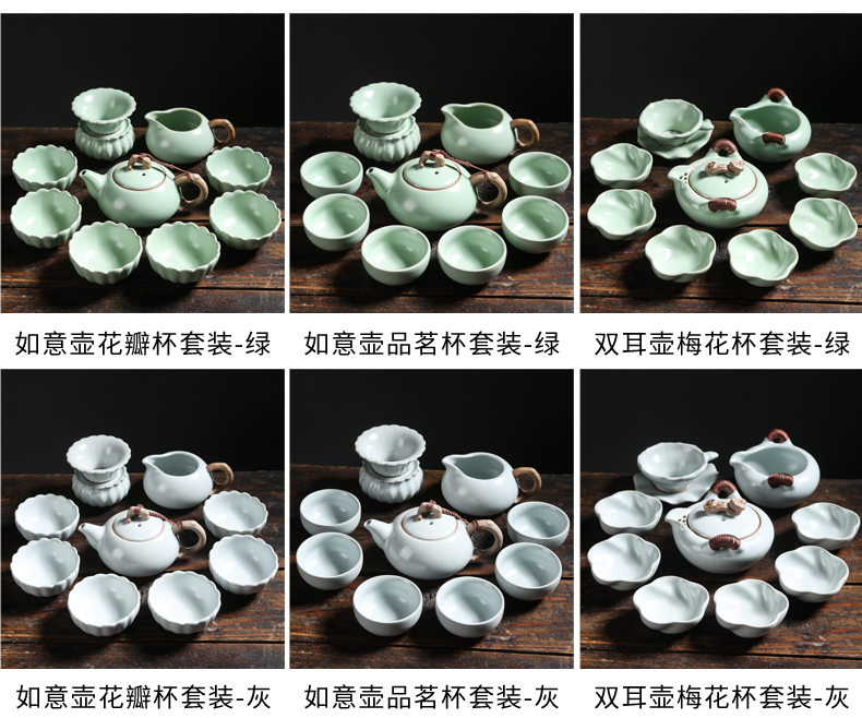 Your up tea set kung fu tea cup home office ceramic teapot can keep open piece of a complete set of Your porcelain tureen