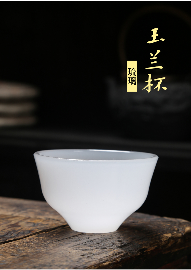 Jade porcelain white porcelain points more tea ware fair keller heat evenly cup kung fu tea coloured glaze tea, tea accessories