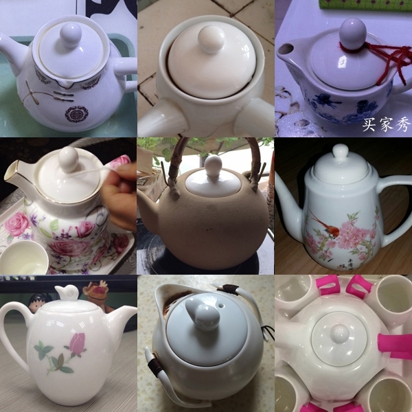 Ceramic parts of cold and hot white joker more specifications to match the lid lid zero electric kettle pot tea since