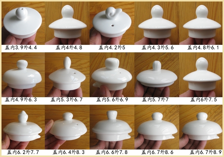 Ceramic parts of cold and hot white joker more specifications to match the lid lid zero electric kettle pot tea since