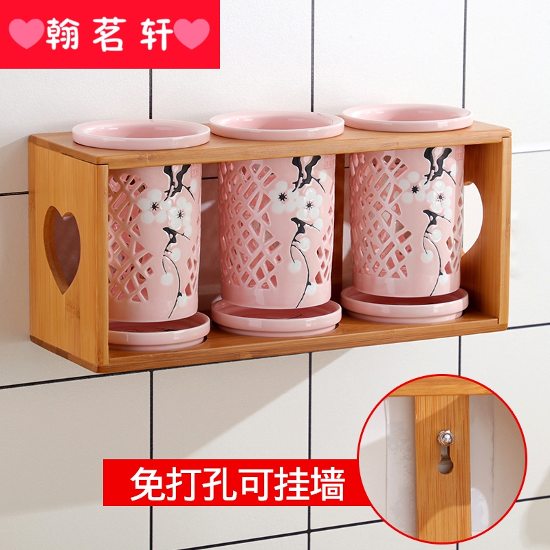 Can wash chopsticks box of kitchen utensils shelf spoon, chopsticks boxes, informs ceramic cylinder chopsticks waterlogging under caused by excessive rainfall