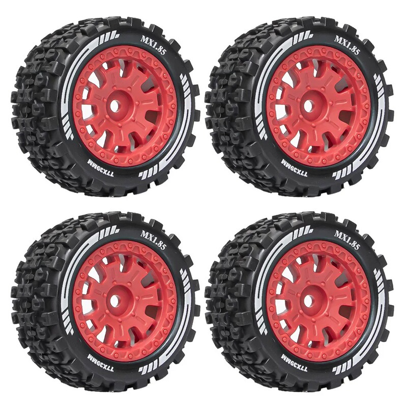 Arrma 1/18 Typhon Grom Granite Small Granite Small Typhoon Chocolate Big Foot Tires B