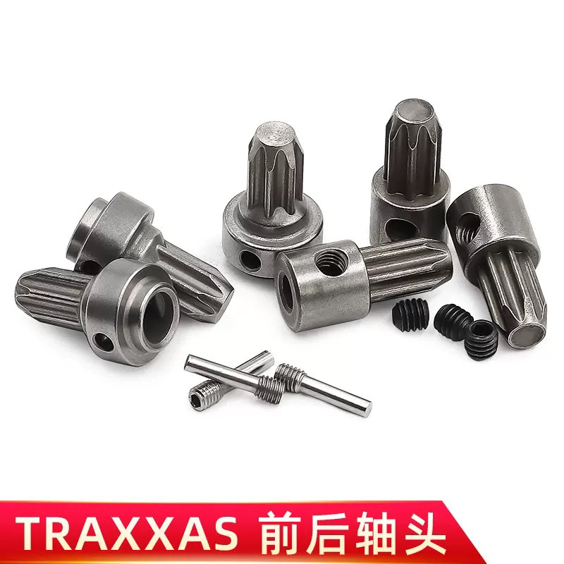 Traxxas Front and Rear Axles Slash4Wd/Rustler4Wd/Xo-1 Rally # 6888/X Steel