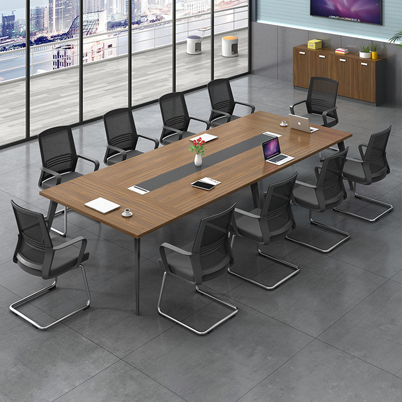 Jane Zan office furniture, conference table, long table, simple modern rectangular table, staff training, negotiation table and chair combination