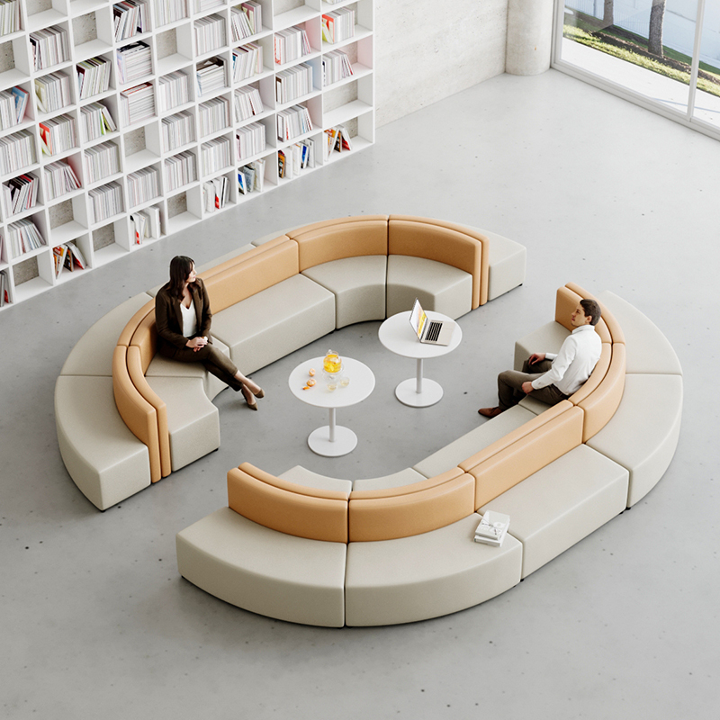 Library Reading Room Rest Area Leisure Hall Reception Training Institution Kindergarten Creative Shopping Mall Oval Sofa Library Reading Room Rest Area Leisure Hall Reception Training Institution Kindergarten Creative Shopping Mall Oval Sofa