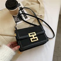 Bag 2020 New Tide shoulder bag female wild ins retro small square bag texture Korean autumn and winter shoulder Womens bag