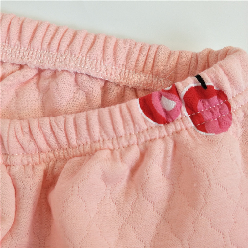 Mùa thu và mùa đông mới của phụ nữ nhiều lớp cotton ngủ quần bông nhồi bông đan quần kích thước lớn rộng cotton dày quần Nhật Bản quần lửng nữ