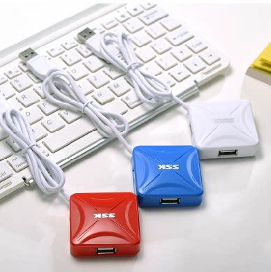 SSK Biao King 027 Fig Fire Four-Mouth USB Hub Core Leopard USB Expansion One-Haul Four USB Splitter