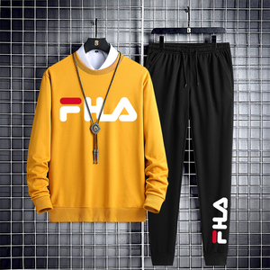 【两件套】新款ins纯棉卫衣运动套装