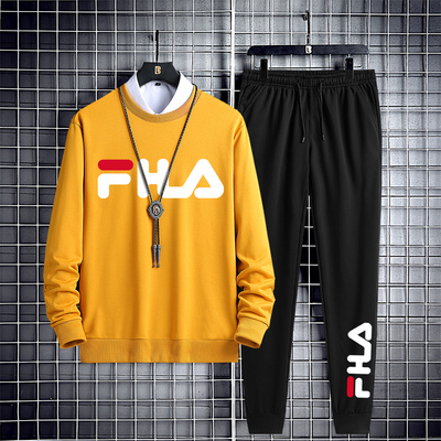 【两件套】新款ins纯棉卫衣运动套装