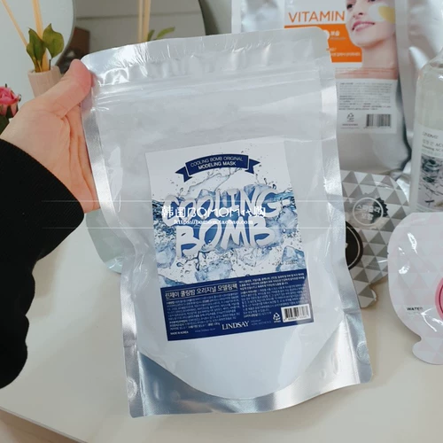 Маска для лица, увлажняющая освежающая маска-пудра, успокаивающий увлажняющий коллаген, Южная Корея, легкое нанесение