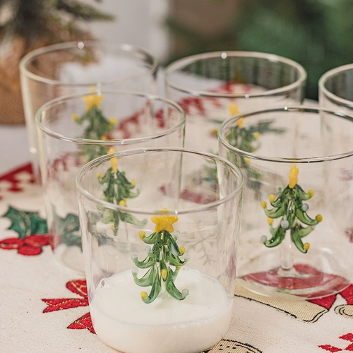 Рождественский креативный стеклянный защитный амулет для раннего возраста, украшение для ногтей, подарок на день рождения