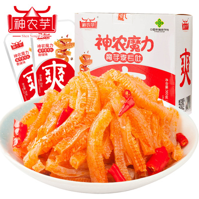 【20大包装整盒】麻辣魔芋爽素毛肚