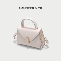 HANGUER & CK White Kelly bag small square bag female 2021 New this year popular shoulder bag