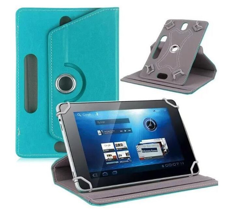 7-inch 89-inch 10-inch đựng máy tính bảng nói chung với ba lỗ 360 độ xoay gân rút lại phổ tay góc - Phụ kiện máy tính bảng bàn phím cho ipad pro 2020