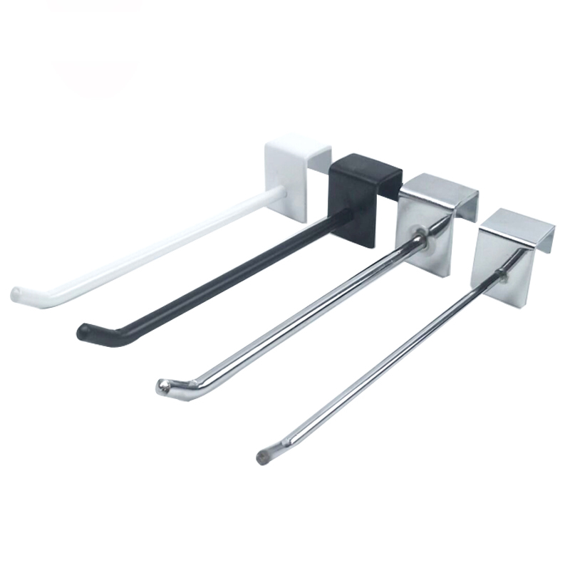Square tube hook Supermarket crossbar display stand Socks Mobile phone accessories Beam hook Bold trinkets shelf hook