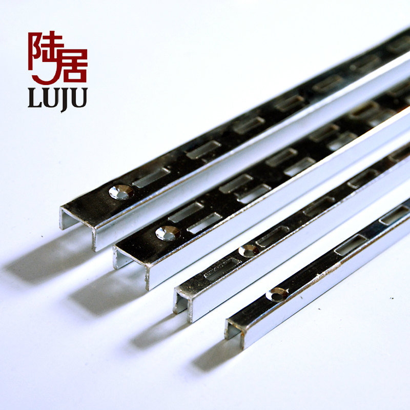 Aapillar bar double row thick metal a pillar clothing Wall card rack display cabinet vertical stripe Wall rail upper wall a pillar aa bar