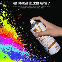 2017 type automatic hand spray paint tank Graffiti wall indoor color black and white wood clear paint vial spray resistance