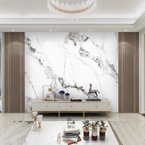 Modern minimalist Pandora marble textured TV Background wall wall panel Living room Front Desk Bamboo