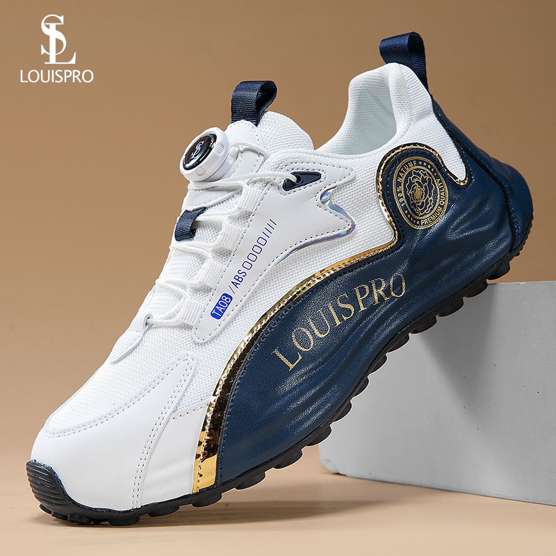 Louispro2025 New Men's Dad Shoes Mesh Breathable Thick-Soled High-End Brand Sports Running Casual Shoes