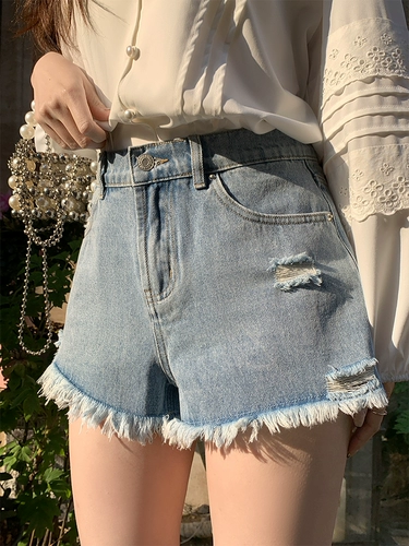 Джинсовая юбка, шорты, приталенные штаны, высокая талия, оверсайз