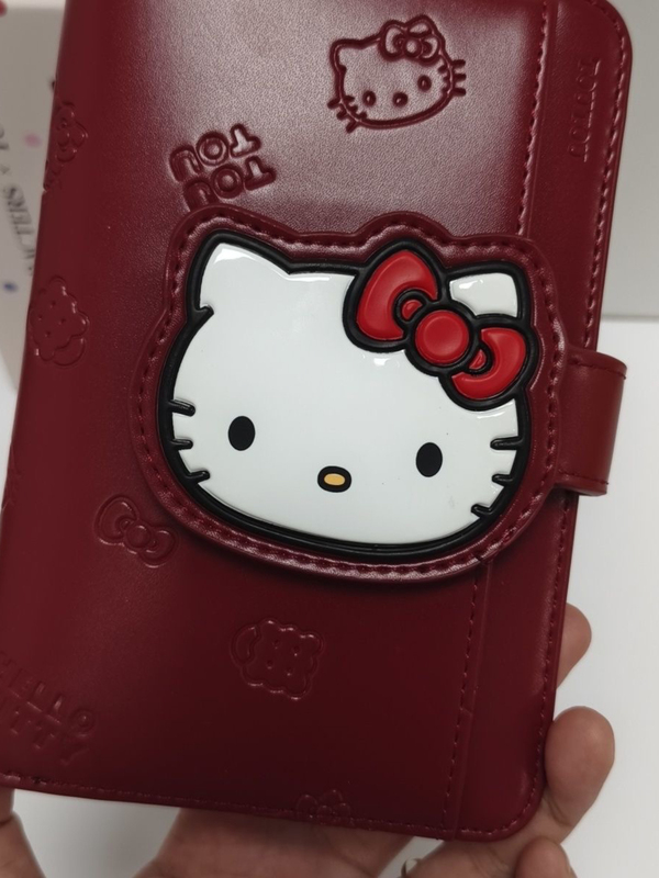 Kitty's New Hello Kitty Passport Holder and Wallet All-In-One Card Holder Gift for Girlfriend