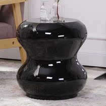 Fiberglass gourd stool round shoe changing stool bedroom bedside small side table sofa coffee table simple fashion round pier