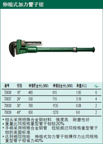 Regular price SATA Tools Telescopic Power Pipe Wrench 70836 70837 70838 70839