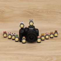 12 zodiac Totoro hot shoe cover creative cartoon SLR camera dust cover suitable for Canon Sony Nikon Fuji etc.