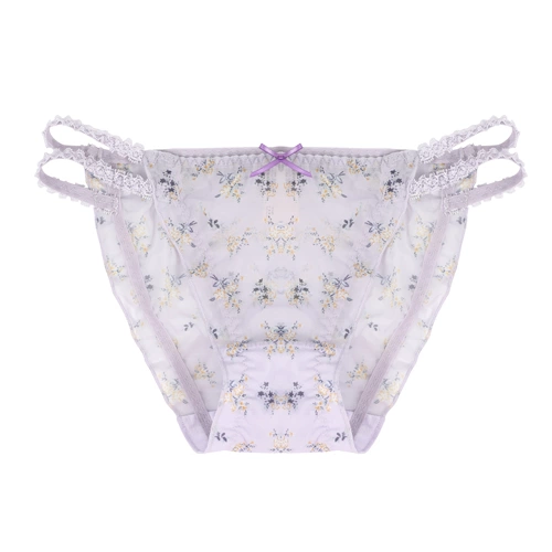 Свежее милое японское мягкое комфортное нижнее белье, штаны, цветочный принт