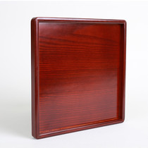 Day Style Trays Square Frosted Wood Tea Tray Hotel Room Supplies Coffee Hall Catering Shop Pure Color Tray
