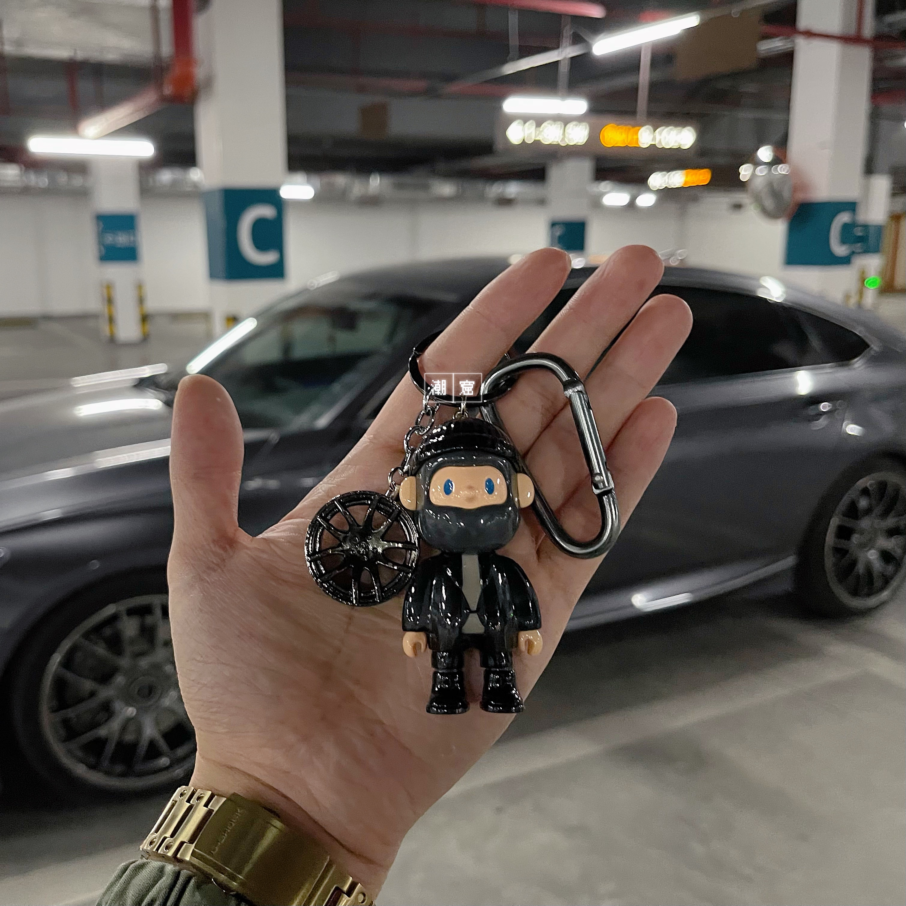 Chao Cave FARMER BOB boyfriend blind box around the world keychain car pendant bag hanging DIY custom gift