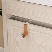 Wrought iron cabinet door back type 5 hooks punch-free hooks home kitchen nail-free hooks wall hanging hooks behind the door traceless hooks