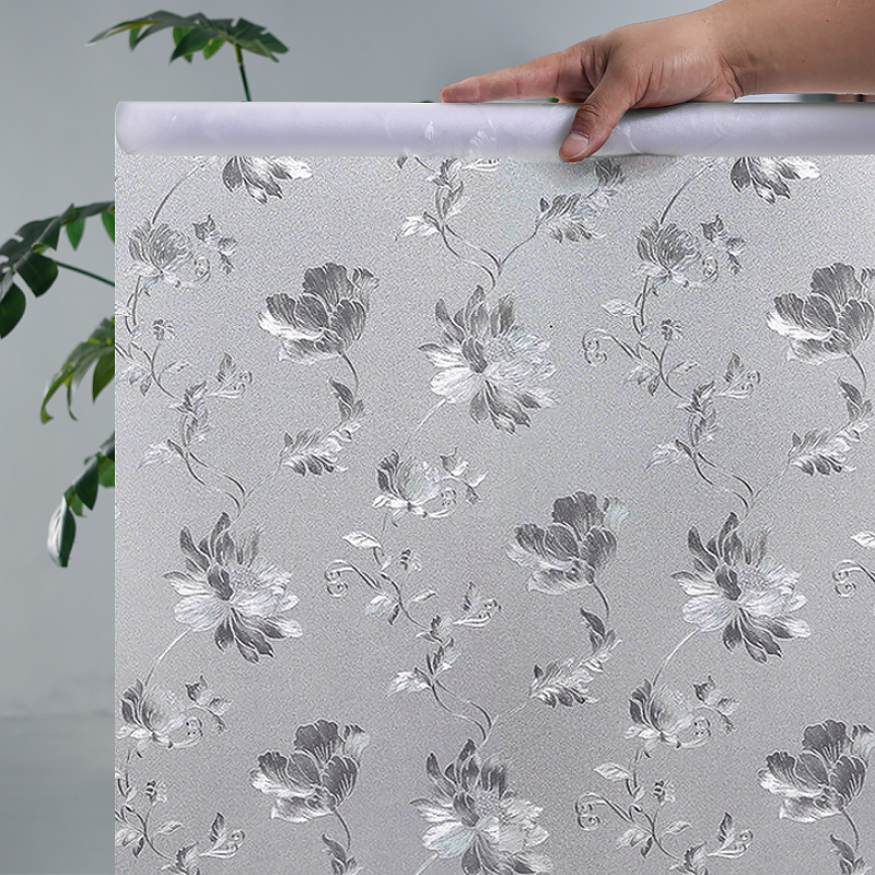 Frosted Glass Stickers Are Translucent but Not Transparent, Bathroom Window Stickers, Anti-Peeping Window Film, Anti-Peeping Glass Film