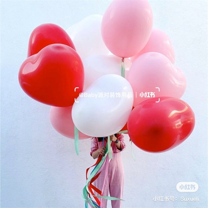 Love type balloon latex party decoration wedding room decoration opening arrangement marriage Valentine's Day gift